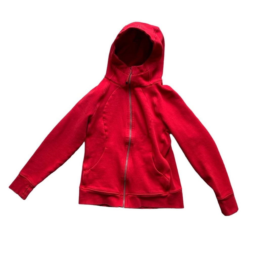 lululemon athletica Red Hoodie